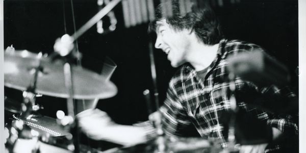 Marc Haldheer and his drums